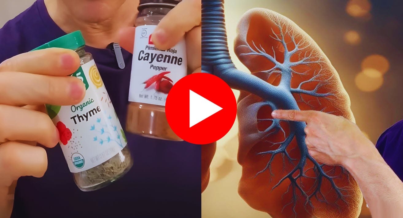 Remove Phlegm and Mucus With This Lung Cleansing Technique
