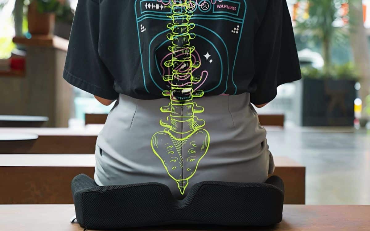 If You Sit All Day, This Cushion Provides Instant Relief From Back Pain