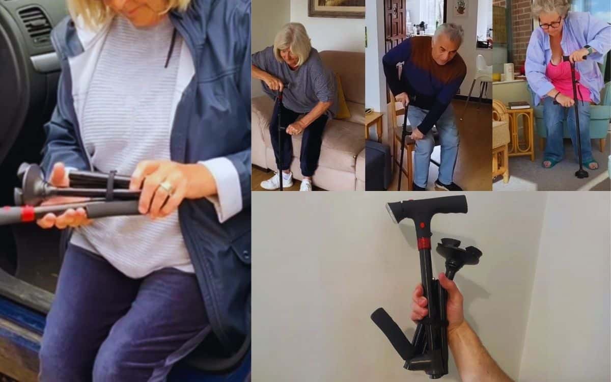 This Cane Helps You Stand Up AND Sit Down (Not Just Walk)