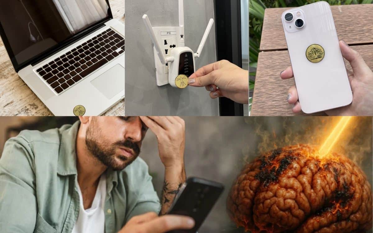 HEALTH ALERT: Your Phone is Slowly Cooking Your Brain (This Tiny Shield Blocks 99% of Radiation)