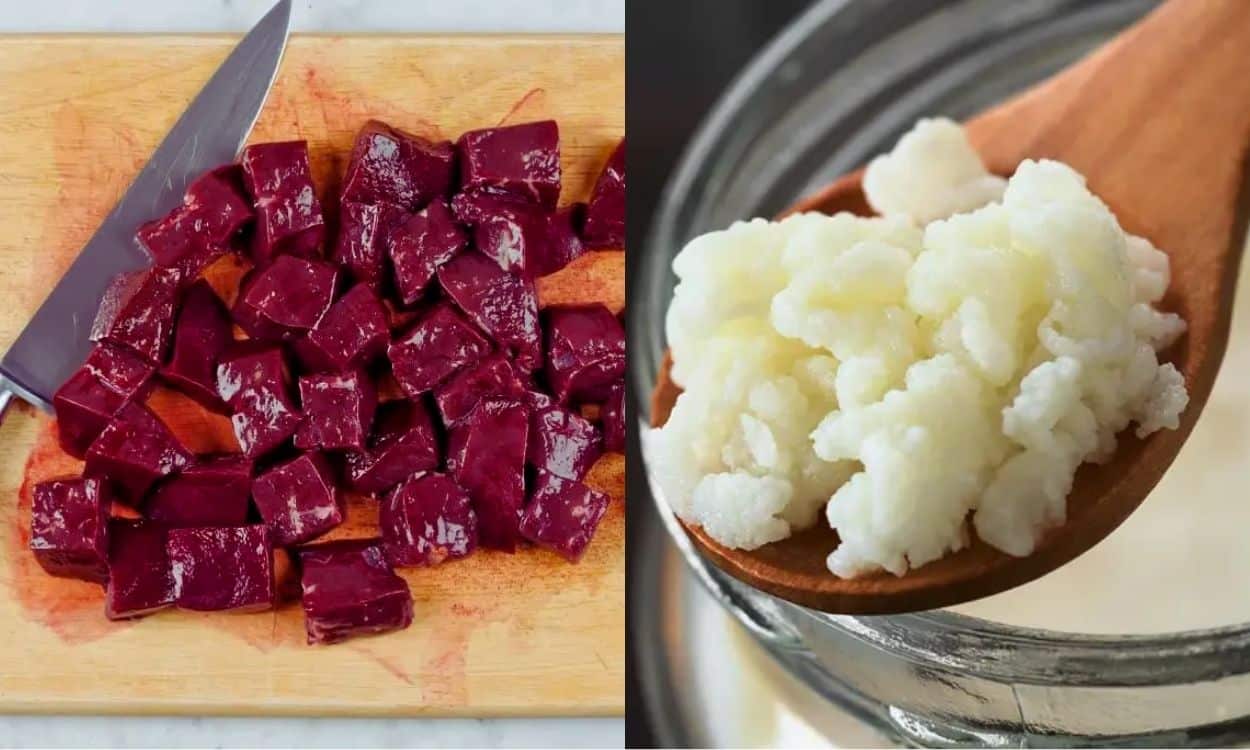 Use the Raw Liver & Kefir Combo