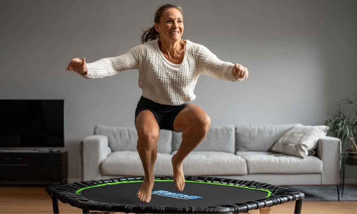 Jump on a Trampoline for 10 Minutes Daily