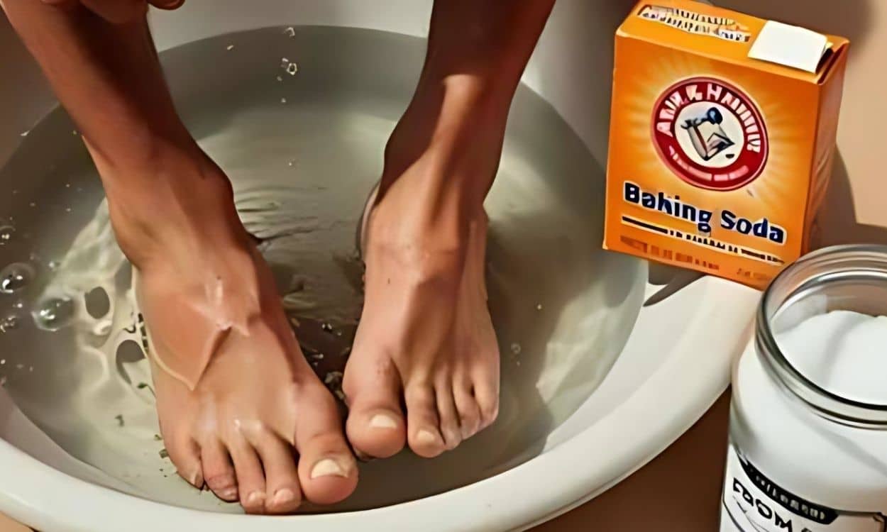 Soak Your Feet in Baking Soda Water Weekly